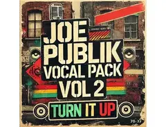 Renegade Audio Joe Publik Vocal Pack Vol 2 - Turn It Up main image