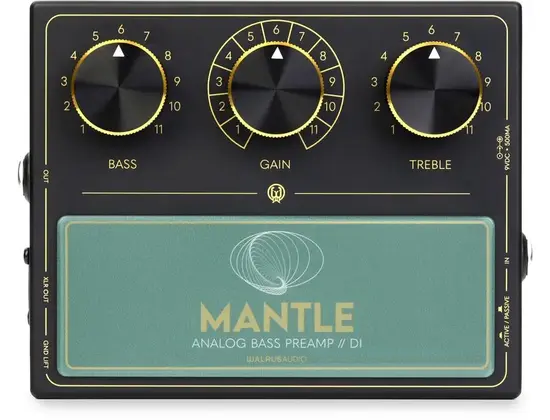 Walrus Audio Mantle Analog Bass Preamp/DI Pedal