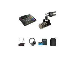 Røde RODE RODECaster Pro II Podcasting Kit with PodMic, Broadcast Arm, and Headphones