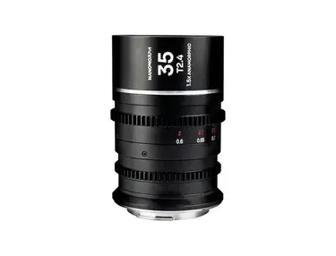 Venus Optics Laowa Nanomorph 35mm T2.4 1.5x S35 Anamorphic Lens (Sony E, Silver Flare)