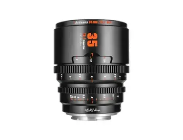 7Artisans 35mm T2.1 Hope S35 Cine Lens (Sony E, Black)
