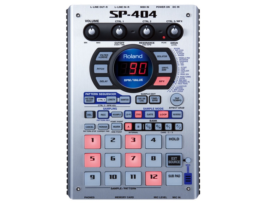 Roland SP-404 - ranked #3 in Audio Samplers | Equipboard