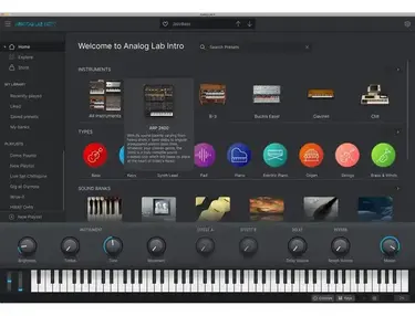 Arturia Analog Lab Intro Virtual Synthesizer Software