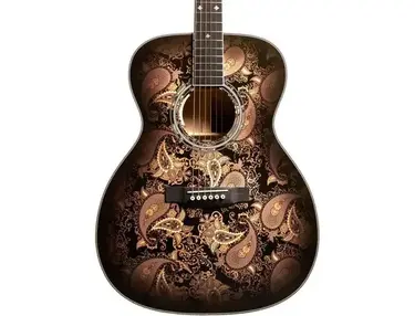 Martin Custom Shop M Paisley Acoustic-electric Guitar