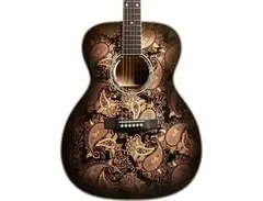 Martin Custom Shop M Paisley Acoustic-electric Guitar