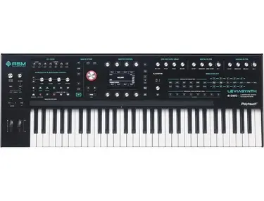 ASM Leviasynth 16-voice Hybrid Algorithmic Keyboard Synthesizer