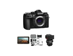 Olympus OM SYSTEM OM-1 Mark II Mirrorless Camera with Recording Monitor and Accessory Kit