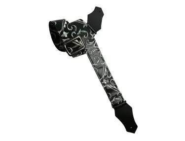 Get'm Get'm Stenson Black 2″ Guitar and Bass Strap