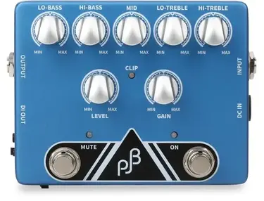 Phil Jones Bass PE-5WB 5-band EQ, Preamp, and DI Bass Pedal