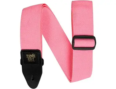 Ernie Ball Polypro Guitar Strap Pink