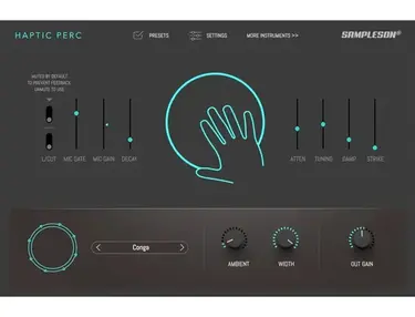 Sampleson Haptic Perc