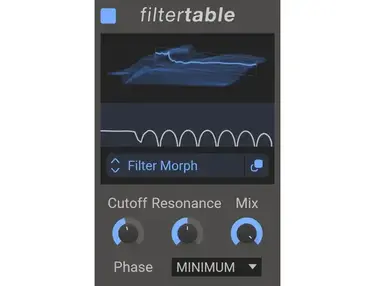 Kilohearts Filter Table