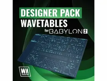 W. A. Production Designer Pack Wavetables for Babylon 2