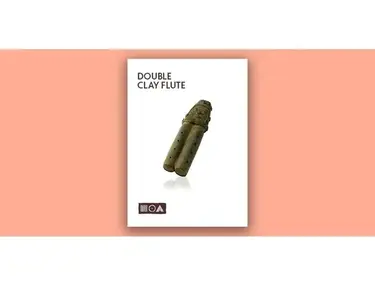 Sounds of the Earth Double Clay Flute
