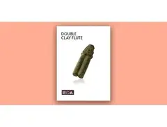Sounds of the Earth Double Clay Flute main image