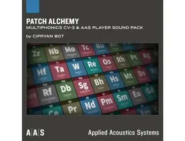 Applied Acoustics Systems Patch Alchemy Multiphonics CV-3 Sound Pack
