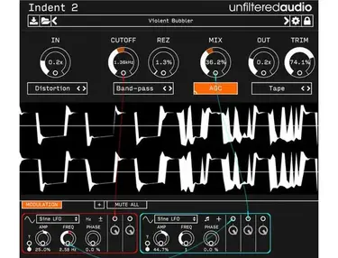 Unfiltered Audio Indent 2