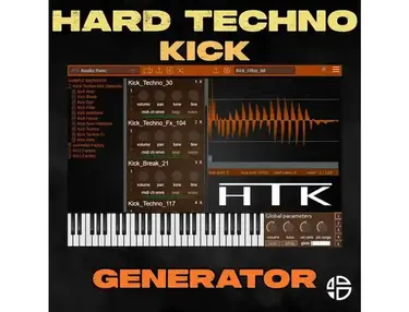 Audio Blast Hard Techno Kick Generator