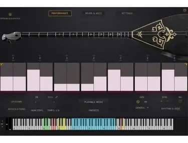 Wavelet Audio Flow & Motion - Dombra