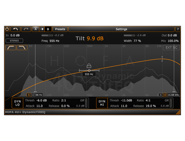 HOFA-Plugins 4U+ DynamicTiltEQ