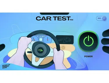 Rocket Powered Sound Car Test