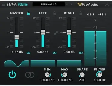 TBProAudio TBPA Volume