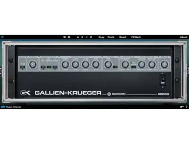 Brainworx (Plugin Alliance) 800RB Bass Amplifier Plug-in