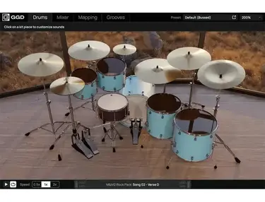 GetGood Drums Modern and Massive 2 Virtual Instrument Plug-in