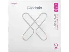 D'Addario XSB45130 XS Nickel 5-string Electric Bass Guitar Strings