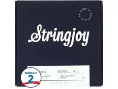 Stringjoy Signatures Nickel-wound Long Scale 4-string Bass Strings (2 Pack) main image