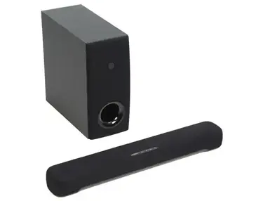 Yamaha SR-C30ABL Compact Soundbar with Wireless Subwoofer