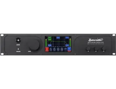 Bettermaker Mastering Equalizer with Plug-in Control