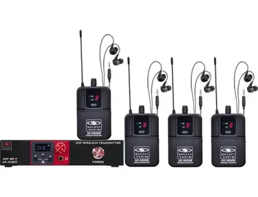Galaxy Audio AS-4100-4 Band Pack Wireless Personal In-ear Monitor System