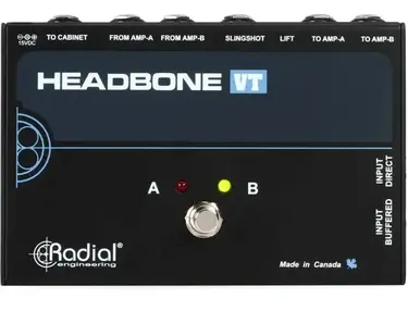 Radial Headbone VT Tube Amp Head Switcher Pedal