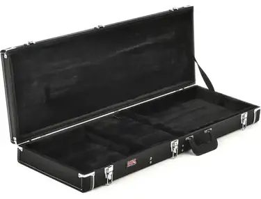 Gator Deluxe Wood Case - Double-cutaway Electric Guitar, Black