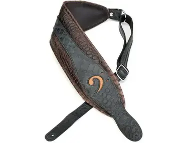 LM Products The Croco Clef Guitar Strap