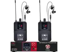 Galaxy Audio AS-4100-2 Twin Wireless Personal In-ear Monitor System
