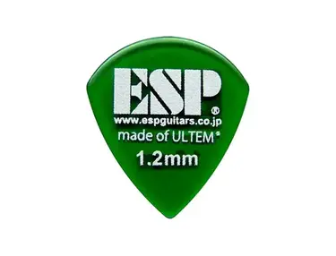 ESP Ultem Jazz PJ-PSU12 1.2mm Green Pick