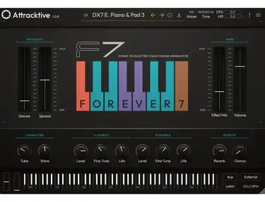 Tracktion Forever 7 Expansion Pack (for Attracktive)