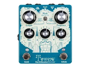 EarthQuaker Devices Towers Stereo Reverberant Filter