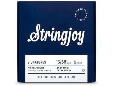 Stringjoy Signatures 6 String Nickel Wound Electric Guitar Strings 13 - 68