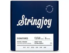 Stringjoy Signatures 6 String Nickel Wound Electric Guitar Strings 13 - 68 main image