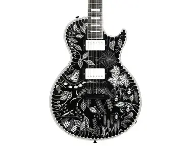 Gibson Custom "Bugs and Leaves" Les Paul Custom Art Electric Guitar