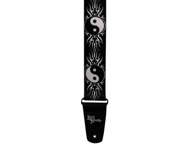 Rock Steady Poly Guitar Strap With Yin & Yang