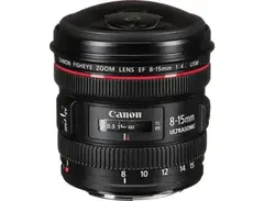 Canon EF 8-15mm f/4L Fisheye USM Lens