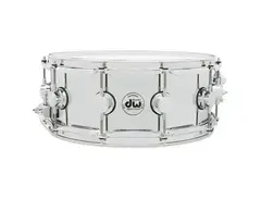 DW Collectors Series Chrome-over-Steel 5.5"x14" Snare Drum