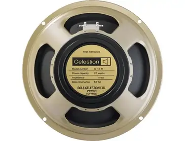 Celestion Heritage G12M (55) Blackback 25-watt 8-ohm Guitar Amp Speaker