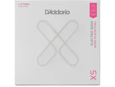 D'Addario XSB45100 XS Nickel Electric Bass Guitar Strings