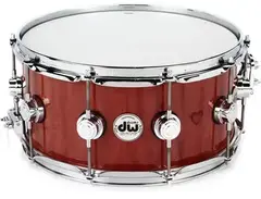 DW Collector's Series Purpleheart Wood Snare Drum - 6.5 inch x 14 inch