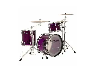 Ludwig Purple Vistalite Drum Kit